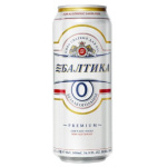 Пиво светлое Балтика 0 в банке 0.5л оптом 2 43618.970