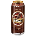 Пиво тёмное Velkopopovicky Kozel в банке 3,7% 0.5л оптом