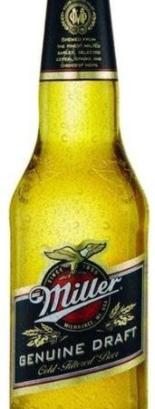 Пиво светлое Miller Genuine Draft 4.7% 0.5л оптом