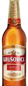 Пиво светлое Krusovice 5% 0.5л оптом