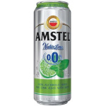 Пиво светлое Amstel Lime безалкогольное в банке 0.33л оптом