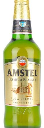 Пиво светлое Amstel 4.5% 0.5л оптом