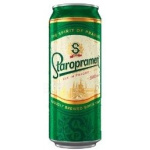 Пиво светлое Staropramen в банке 4.7% 0.5л оптом