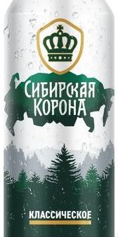 Пиво светлое Сибирская корона Классическое в банке 5.3% 0.5л оптом