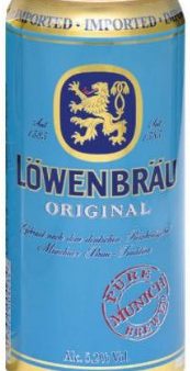 Пиво светлое Lowenbrau Оригинальное в банке 5,4% 0.5л оптом