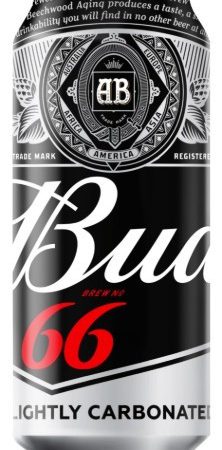 Пиво светлое Bud 66 в банке 5% 0.5л оптом