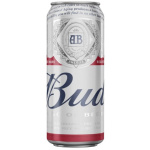 Пиво светлое Bud в банке 5% 0.5л оптом