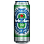 Пиво светлое Heineken безалкогольное в банке 0.5л оптом