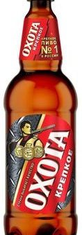 Пиво светлое Охота Крепкое 8% 1.5л оптом