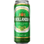 Пиво светлое Hollandia в банке 4.8% 0.45л оптом