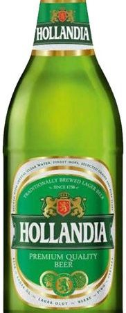 Пиво светлое Hollandia 4.8% 0.45л оптом