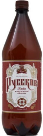 Пиво светлое Русское Классическое 4.0% 1.5л оптом