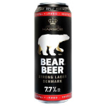 Пиво светлое Bear Beer в банке 7,7% 0.5л оптом
