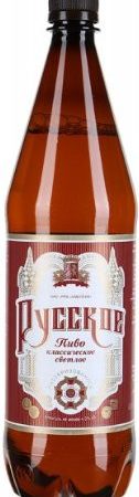 Пиво светлое Русское Классическое 4.0% 1л оптом