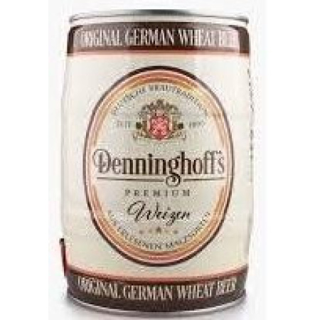 Пиво светлое Denninghoffs Premium Weizen 5.3% 5л оптом