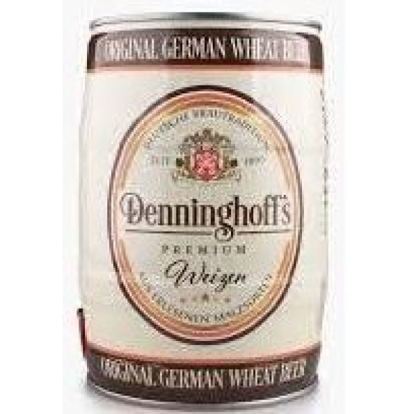 Пиво светлое Denninghoffs Premium Weizen 5.3% 5л оптом 1 43820.970