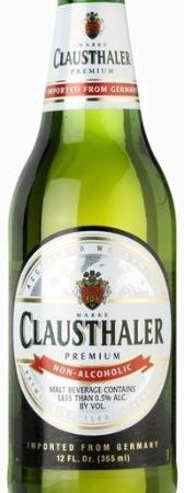 Пиво светлое Clausthaler 0.45% 0.33л оптом