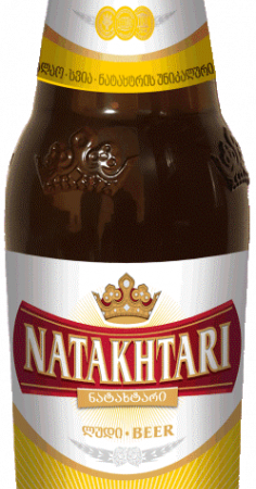 Пиво светлое Natakhtari 5% 0.5л оптом