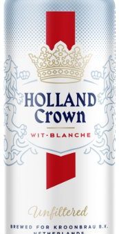 Пиво светлое Holland Crown Wit Blanche в банке 5% 0.5л оптом