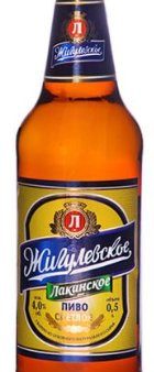 Пиво светлое Жигулевское Лакинское 4.0% 0.5л оптом