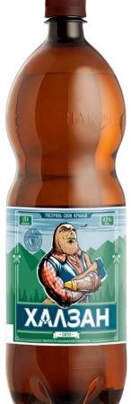 Пиво светлое Халзан 4.5% 1.5л оптом