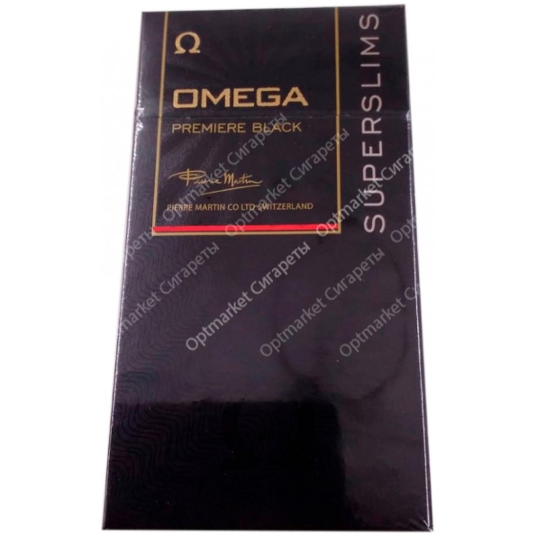 Сигареты Omega Superslims Premiere Black оптом 1 46554.970
