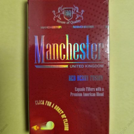 Сигареты Manchester Red Berry Fusion Superslims оптом